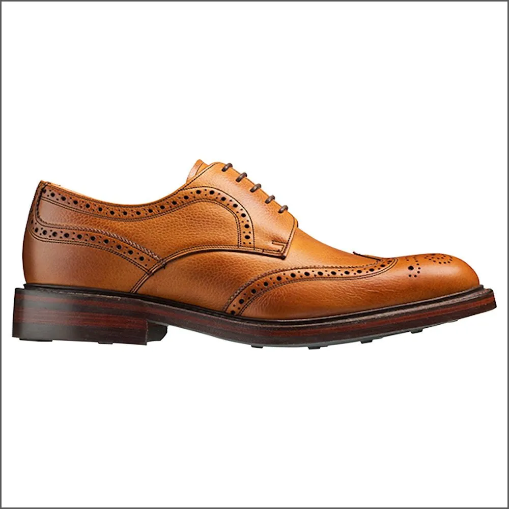 Barker Kelmarsh Cedar Grain Wingtip Derby@