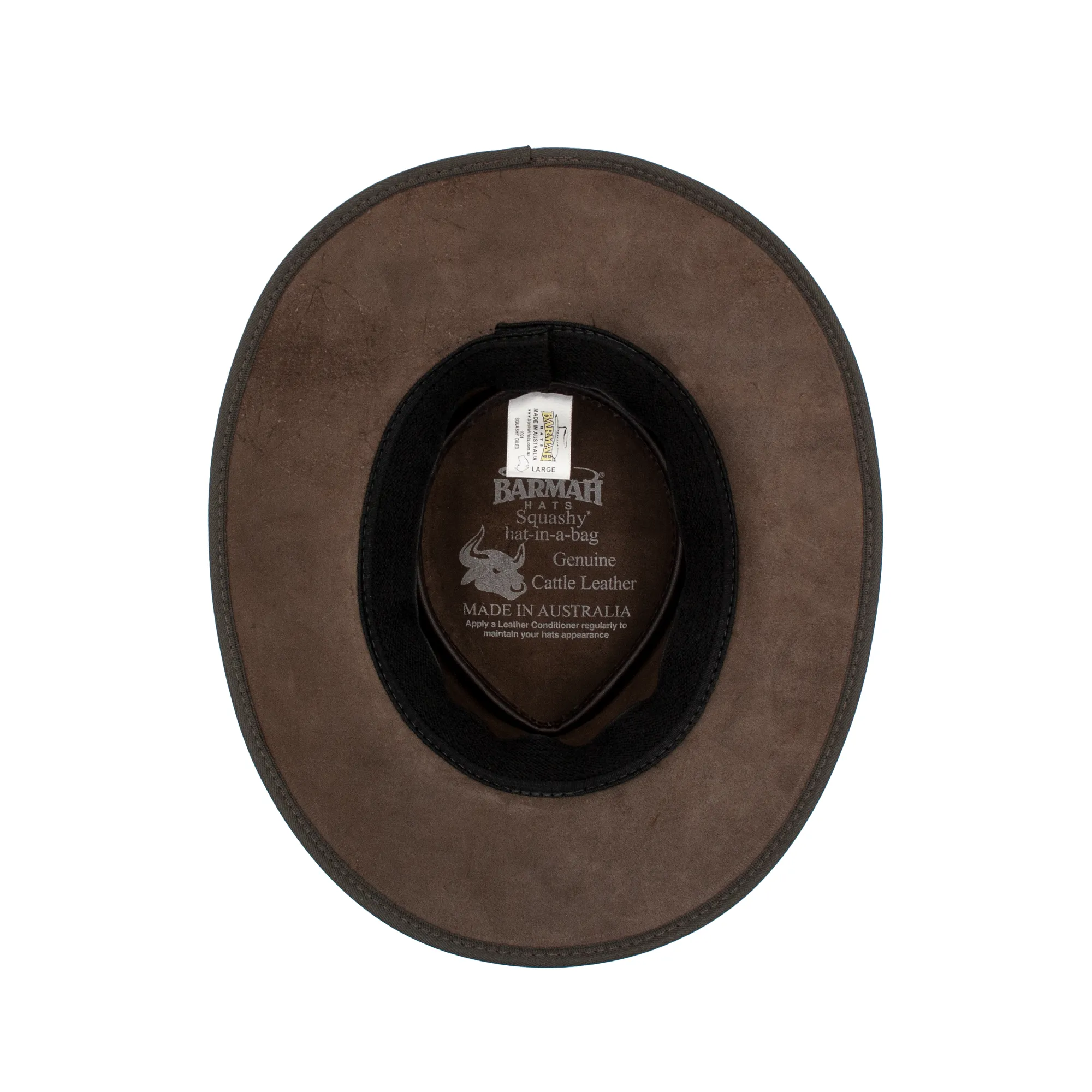 Barmah Hat | 1024 Oiled Brown Leather