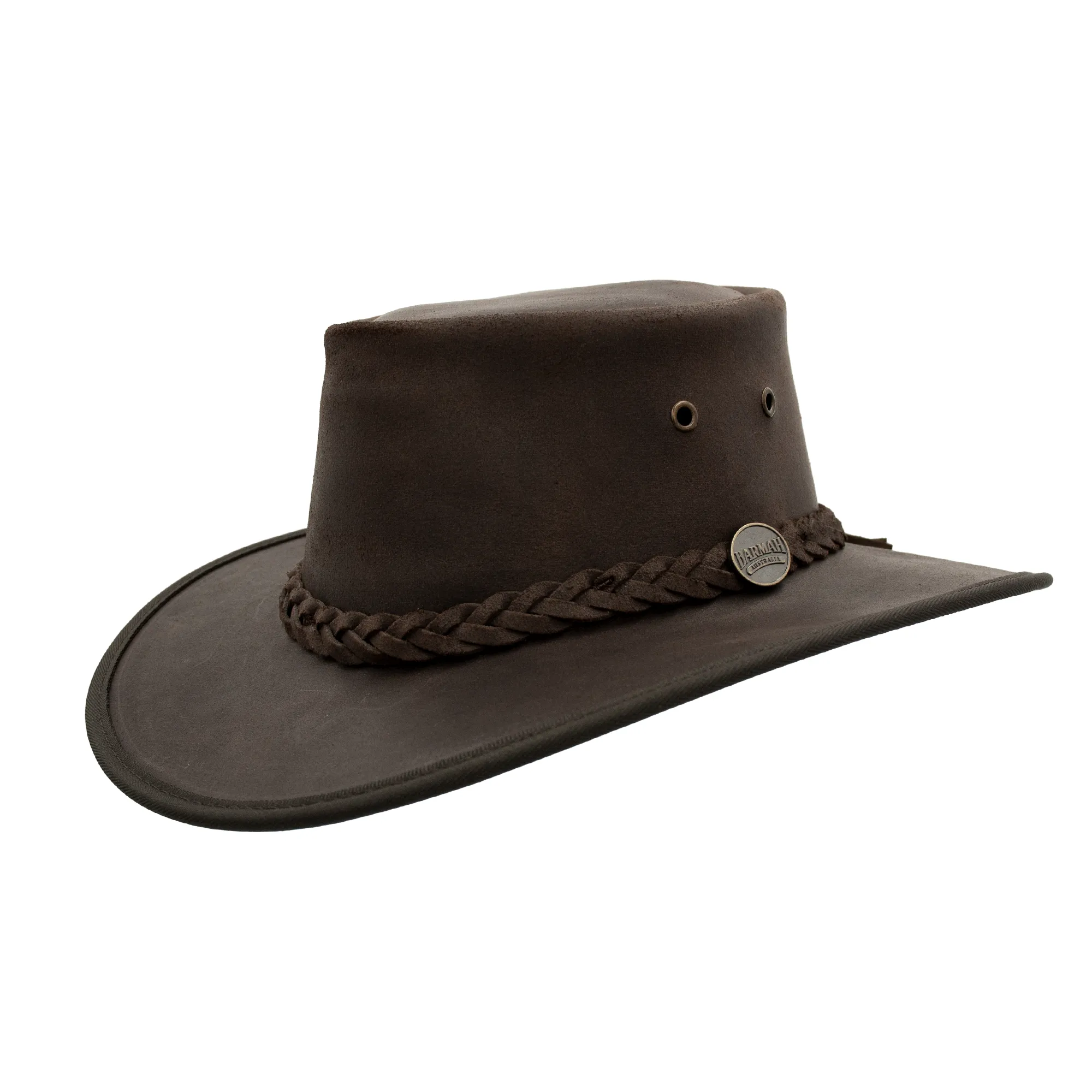 Barmah Hat | 1024 Oiled Brown Leather