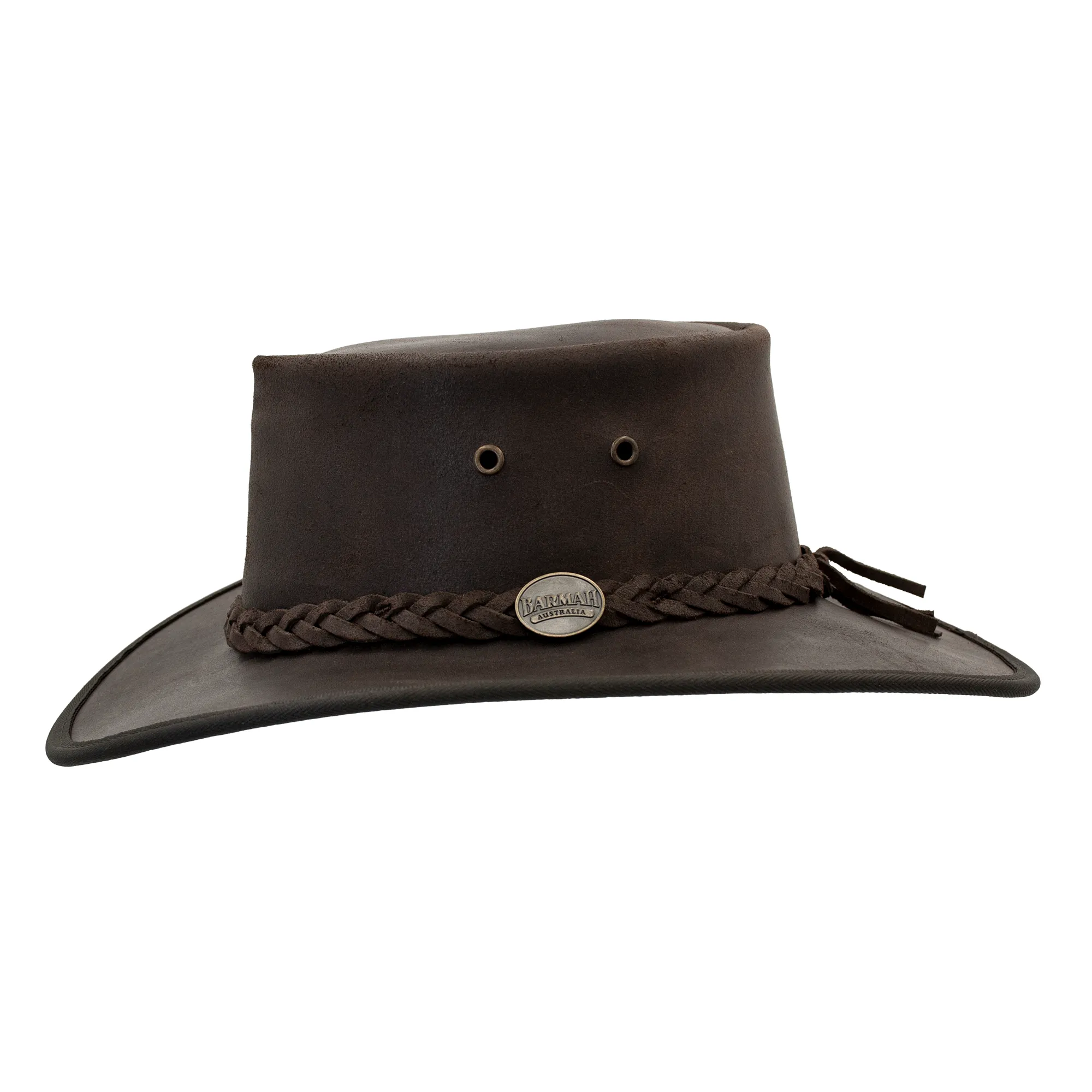 Barmah Hat | 1024 Oiled Brown Leather