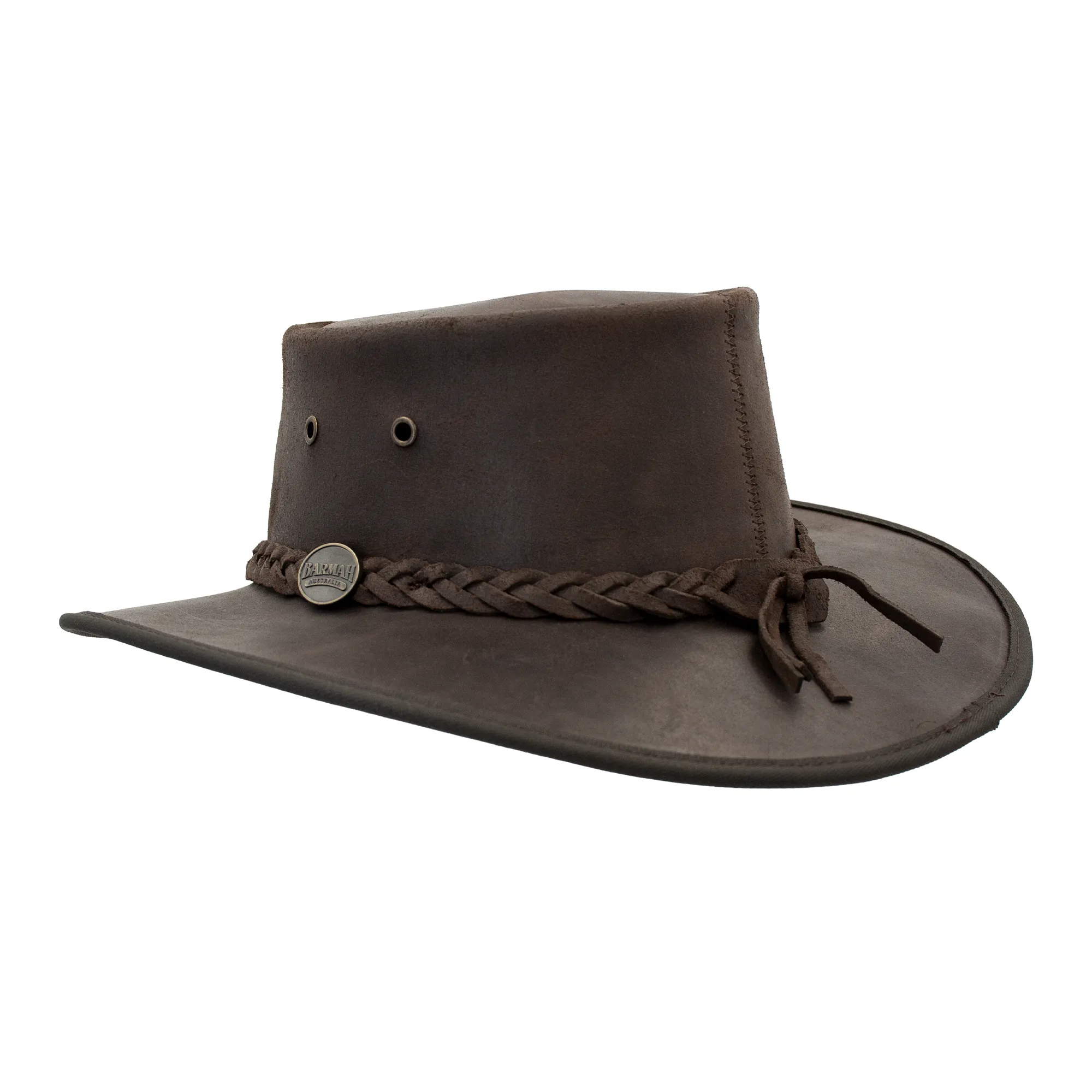 Barmah Hat | 1024 Oiled Brown Leather