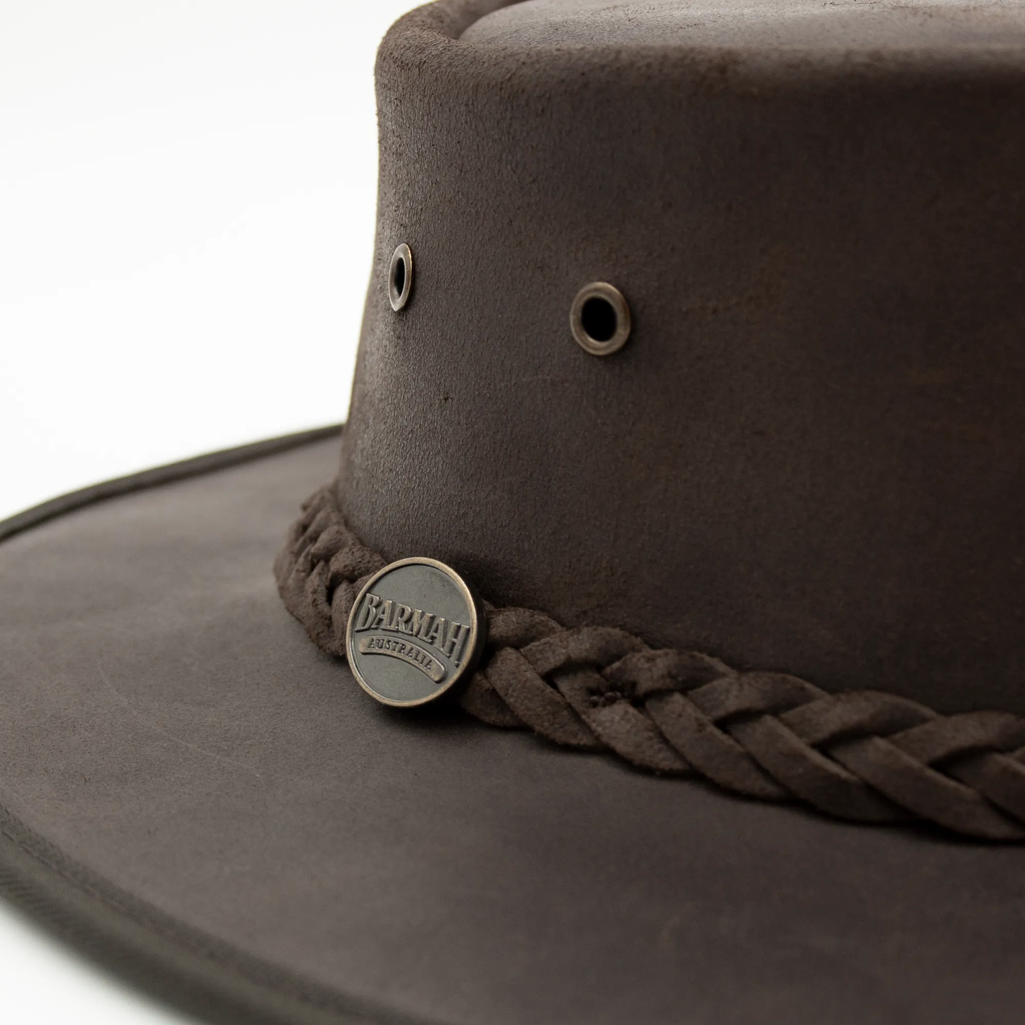 Barmah Hat | 1024 Oiled Brown Leather
