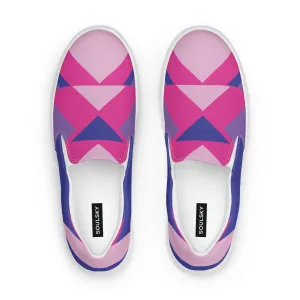 BE BRAVE Men’s Slip-On Canvas Shoes (Bubble Gum)