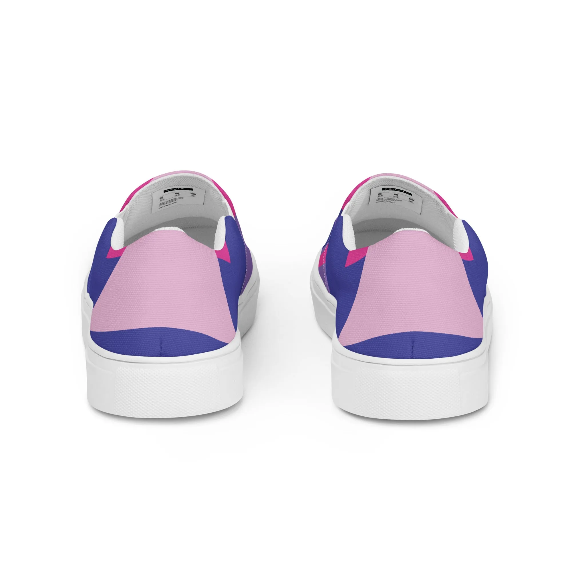 BE BRAVE Men’s Slip-On Canvas Shoes (Bubble Gum)