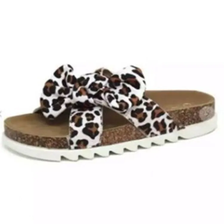 Beach Bowknot Slides