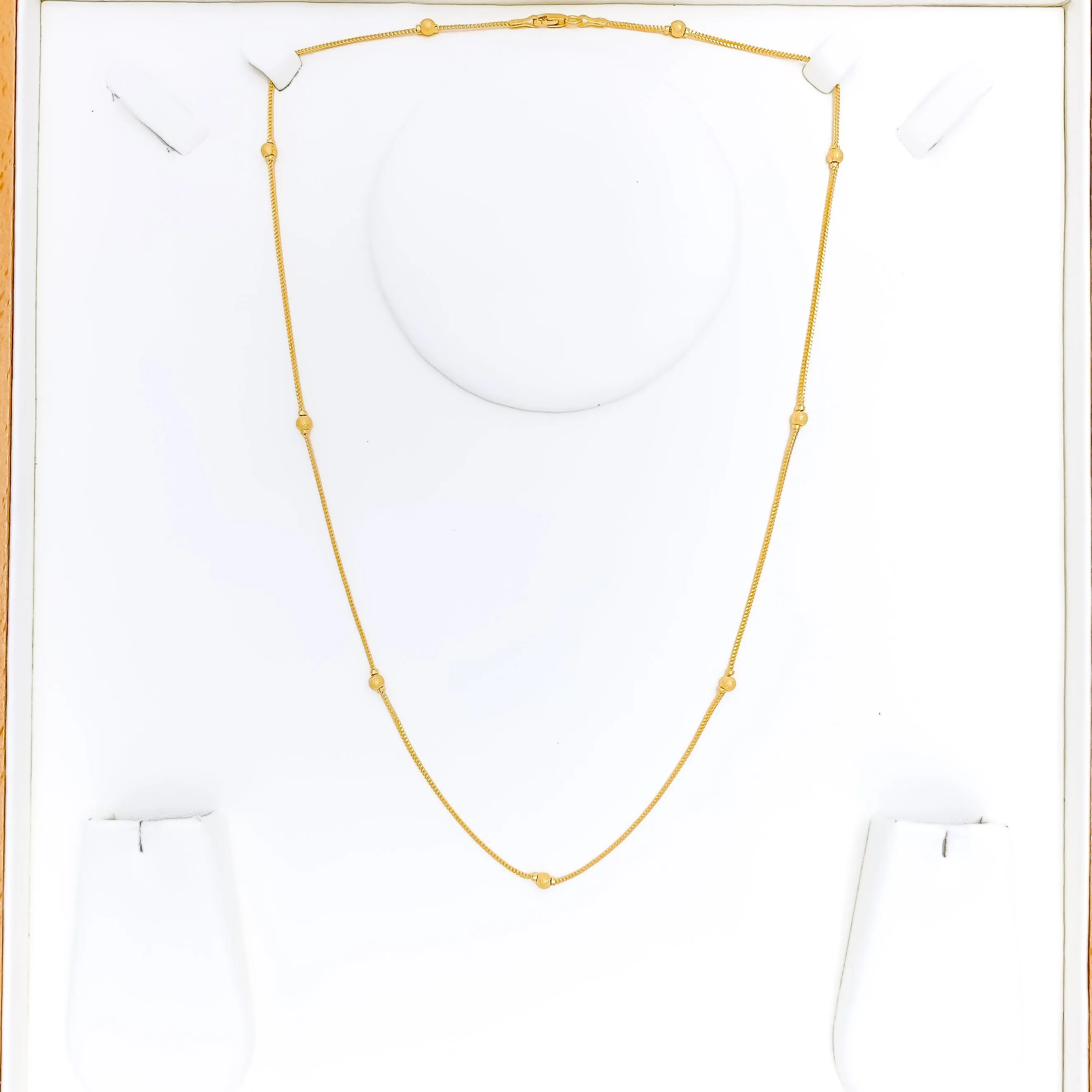 Beaded Fox Chain - 18"