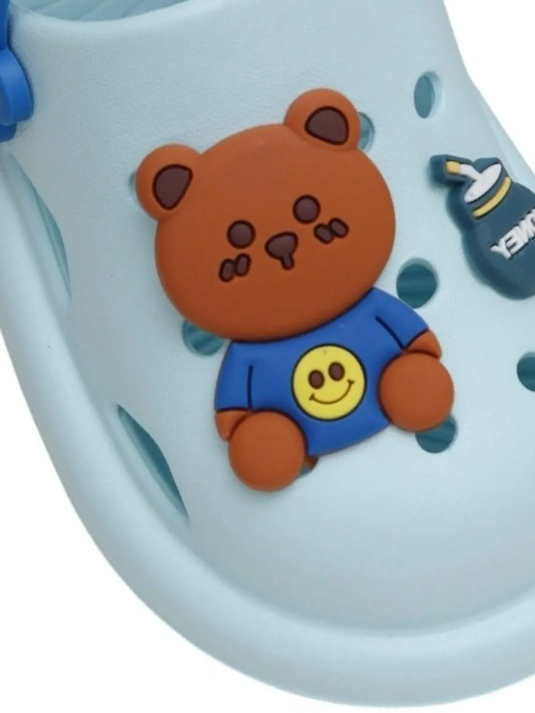 Bear Clogs for Boys, Blue