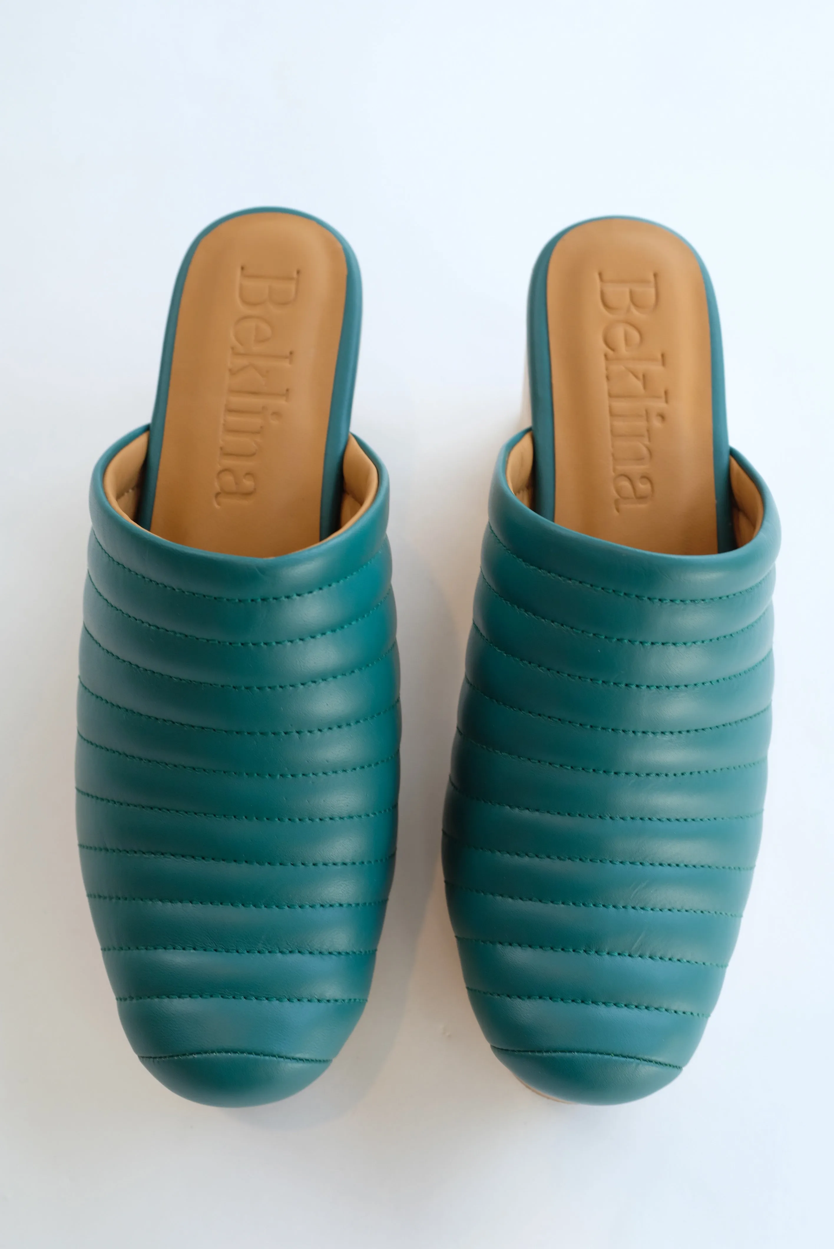 Beklina Ribbed Clog Cypress