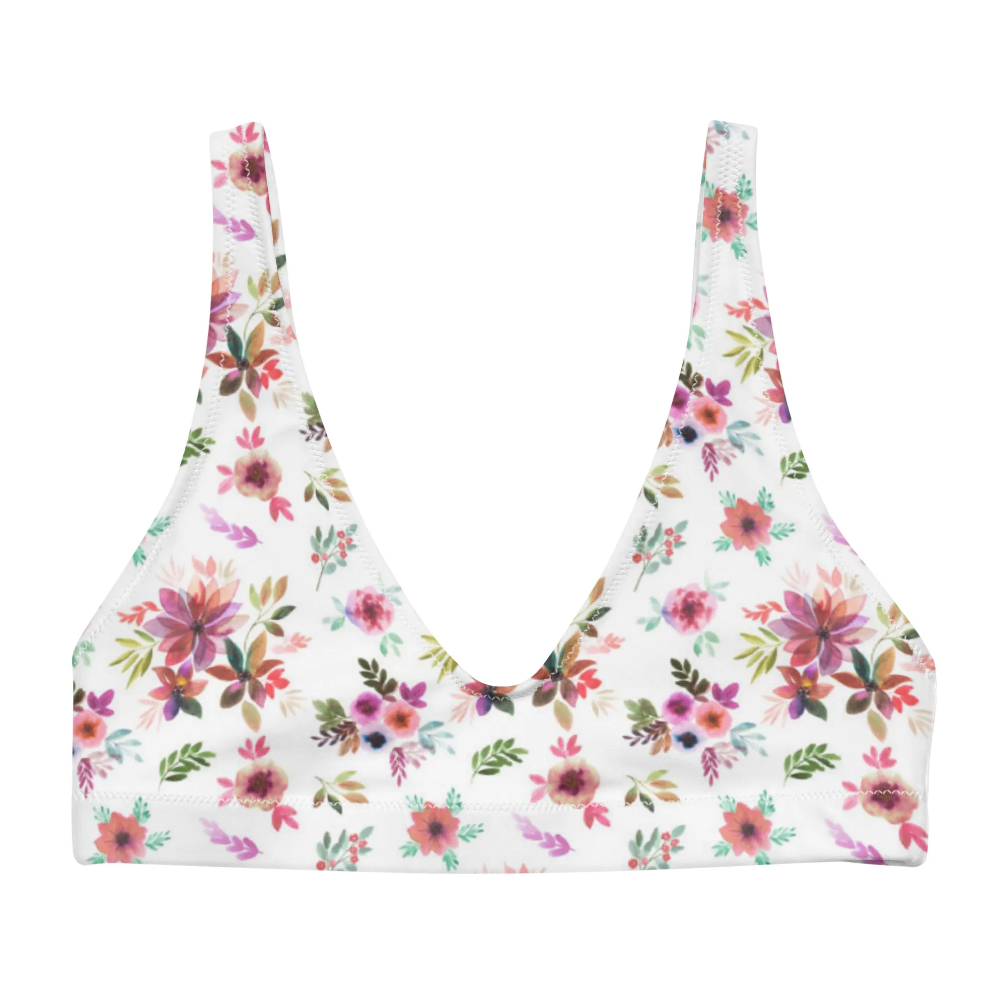 BELLA ECO PADDED BIKINI TOP | PARIS BLOOM