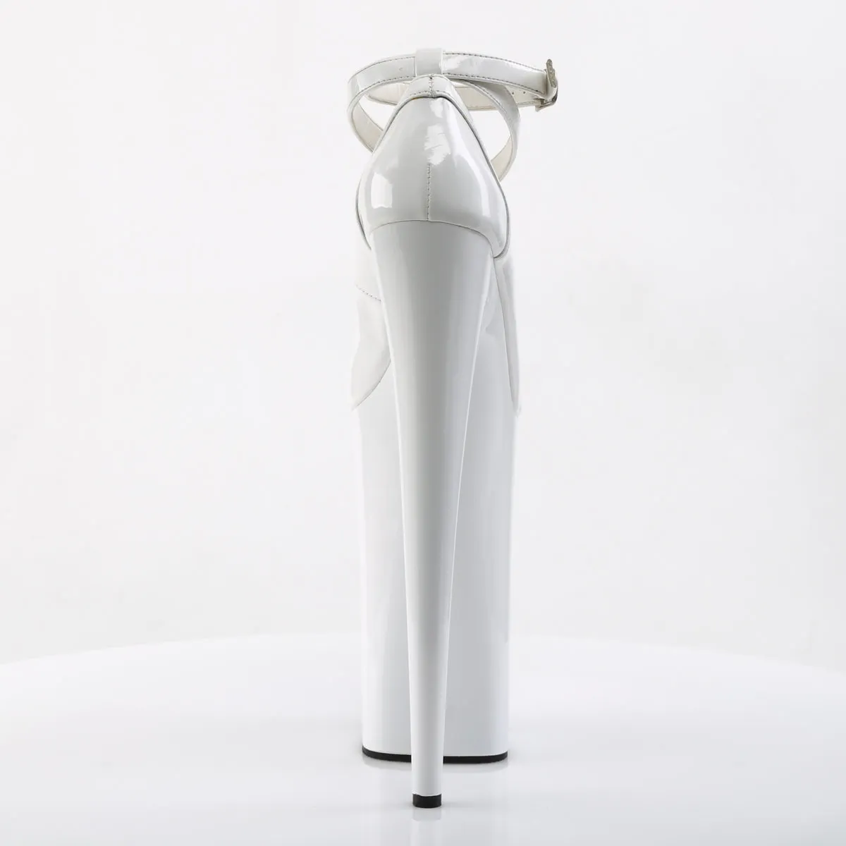 BEYOND-087 Pleaser White Sexy Platform Shoes (Pole Dancing Heels)