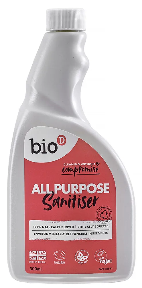 Bio-D All Purpose Sanitiser Refill 500ml