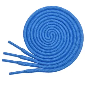 BIRCH's Round Shoelaces 27 Colors 3/16" Thick Shoe Laces 4 Different Lengths … 29.5"(75cm) S Azure