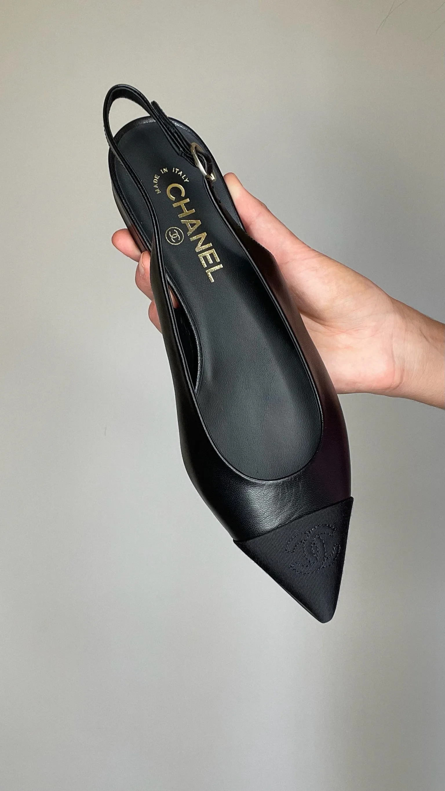 Black Logo 2024 Slingback - 9.5