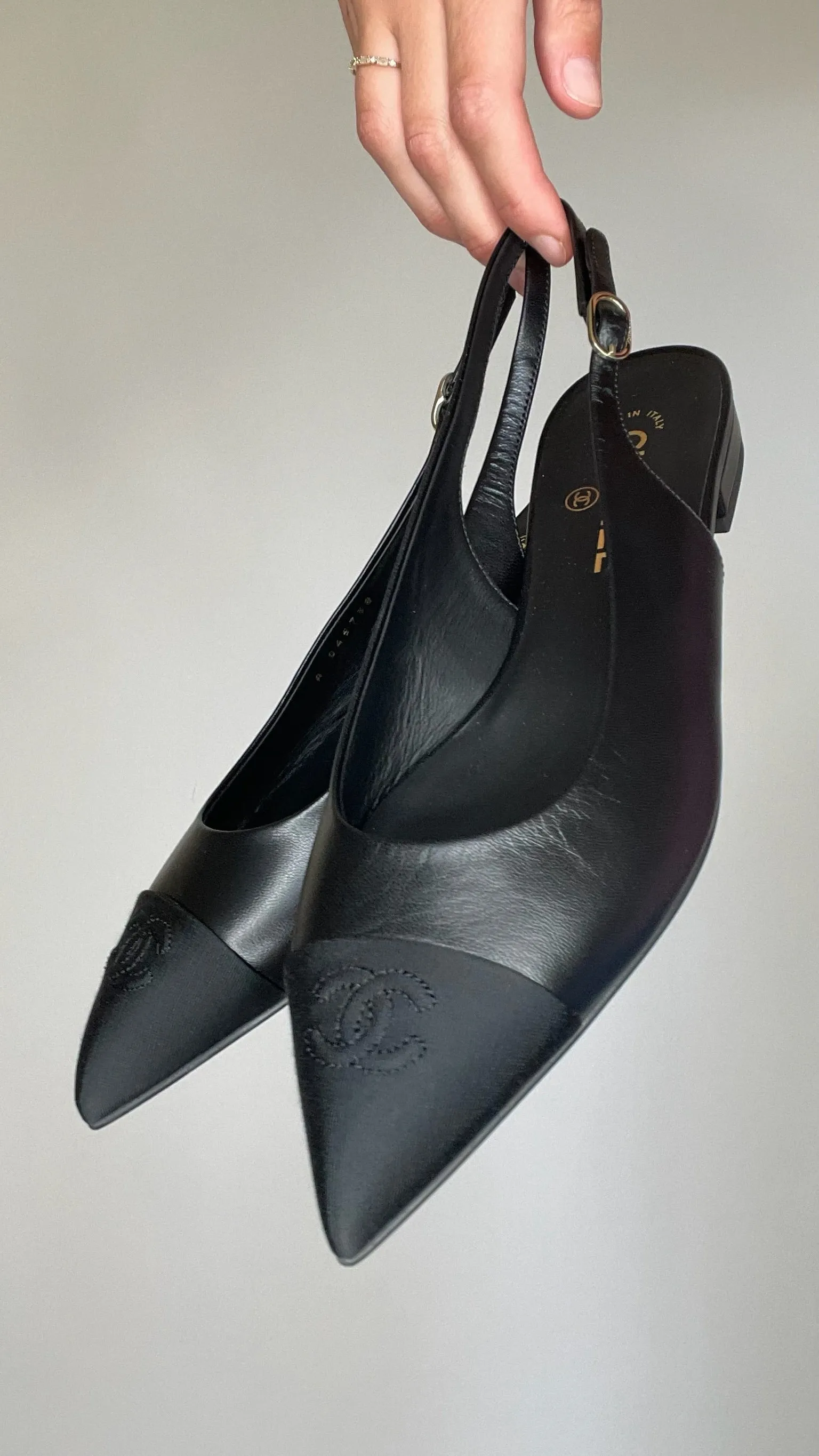 Black Logo 2024 Slingback - 9.5