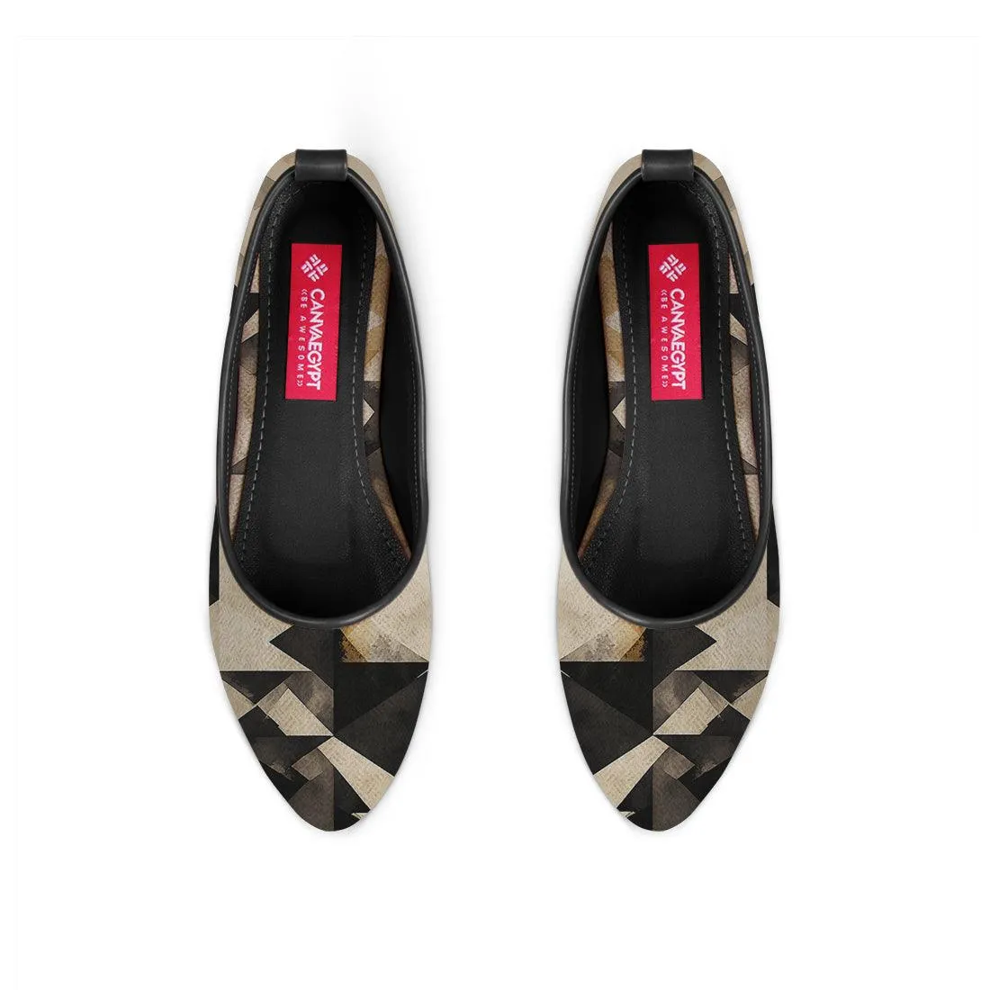 Black Round Toe Shoe Dusty