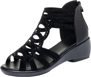 Block Heels Women's Chunk High Heel Pump Sandals Women Heels Heels for Women Open Toe Ankle Strap Sandals
