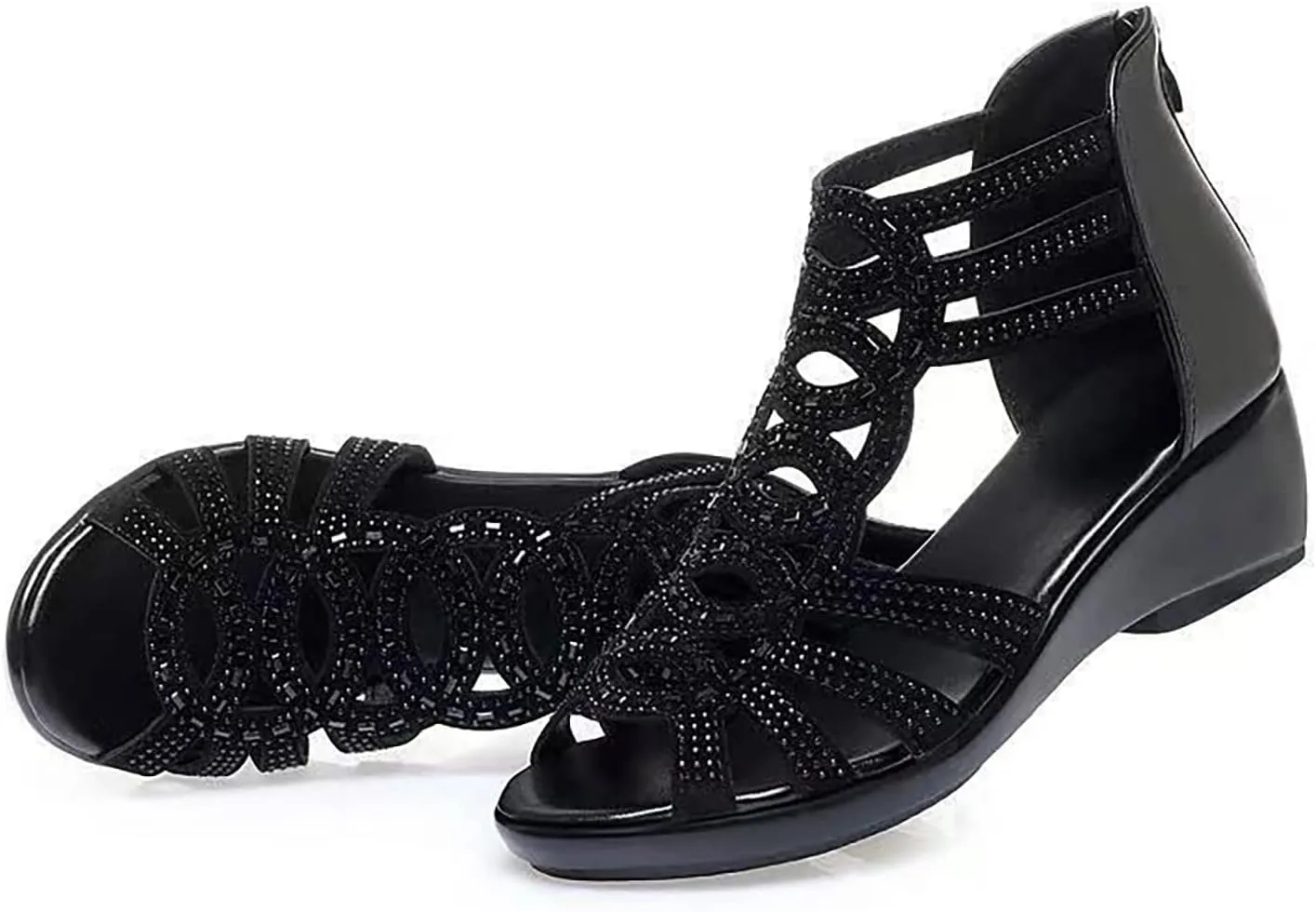 Block Heels Women's Chunk High Heel Pump Sandals Women Heels Heels for Women Open Toe Ankle Strap Sandals