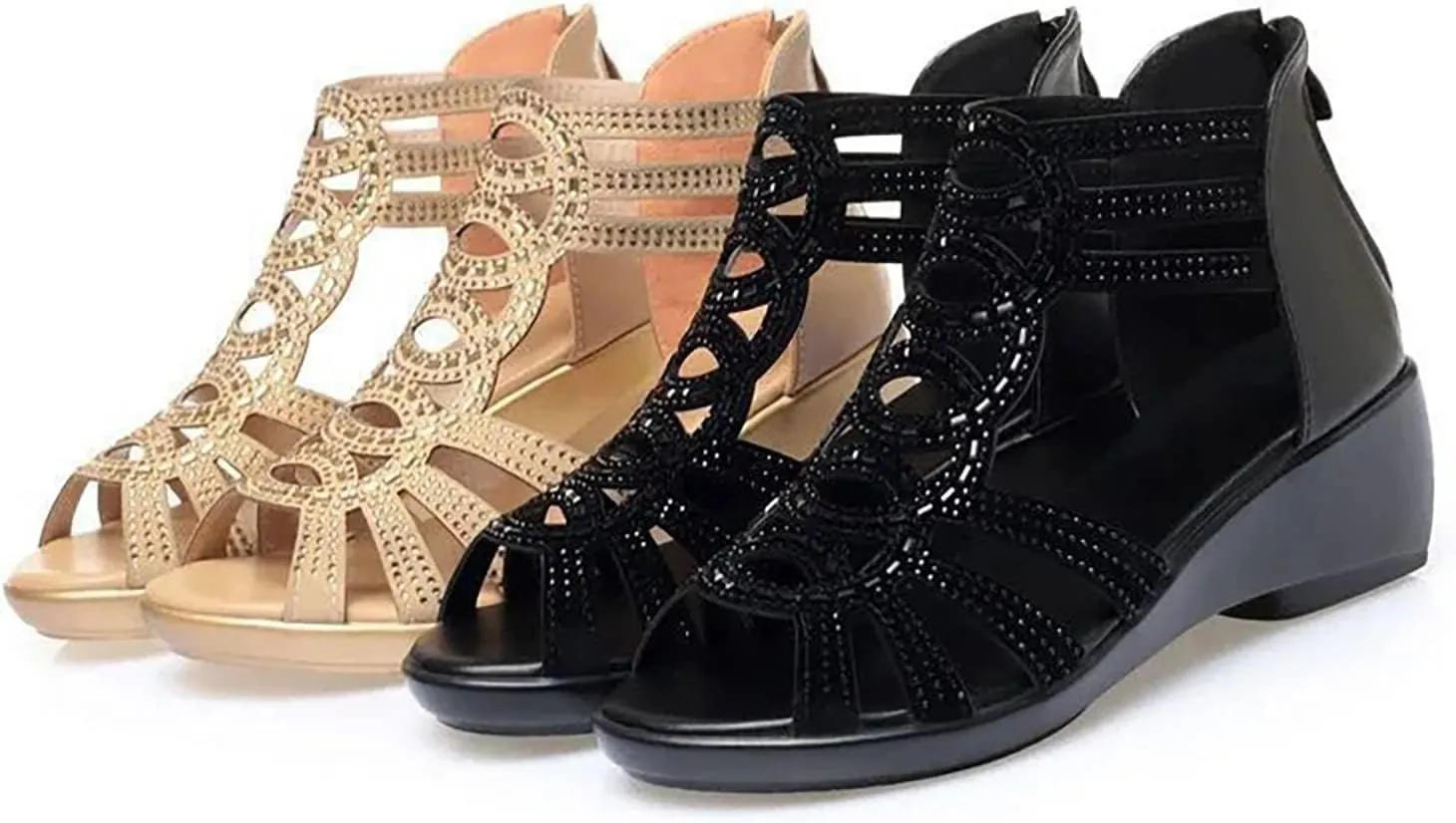 Block Heels Women's Chunk High Heel Pump Sandals Women Heels Heels for Women Open Toe Ankle Strap Sandals