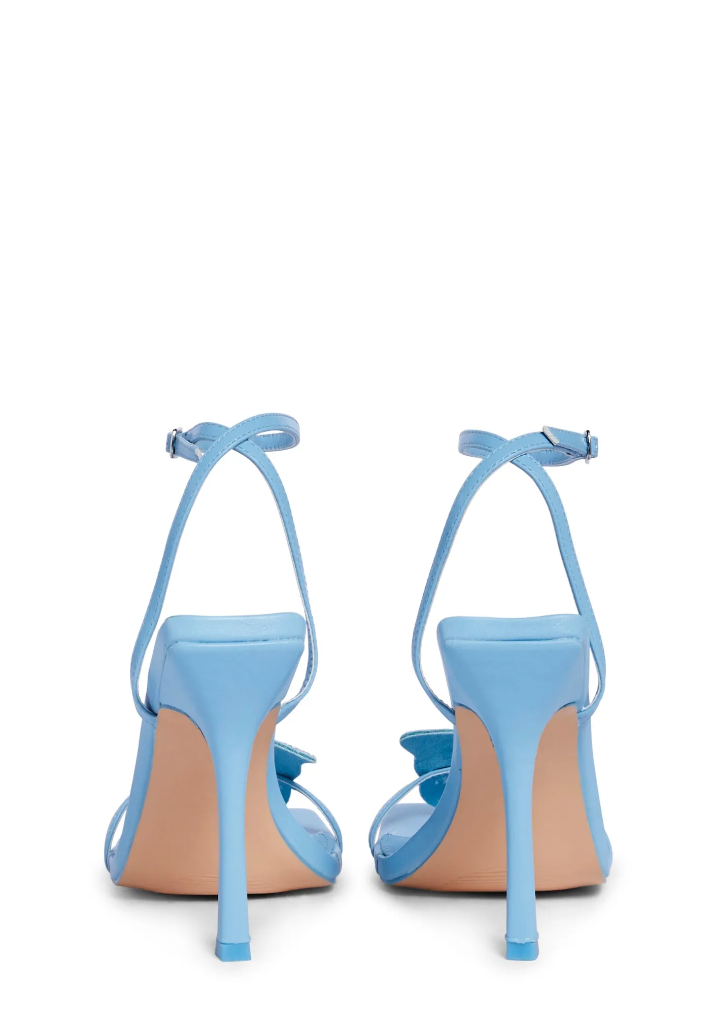Blossom Stiletto Heels - Blue