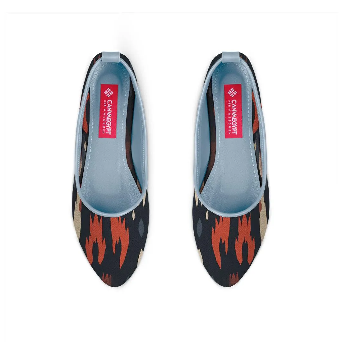 Blue Round Toe Shoe Kindle