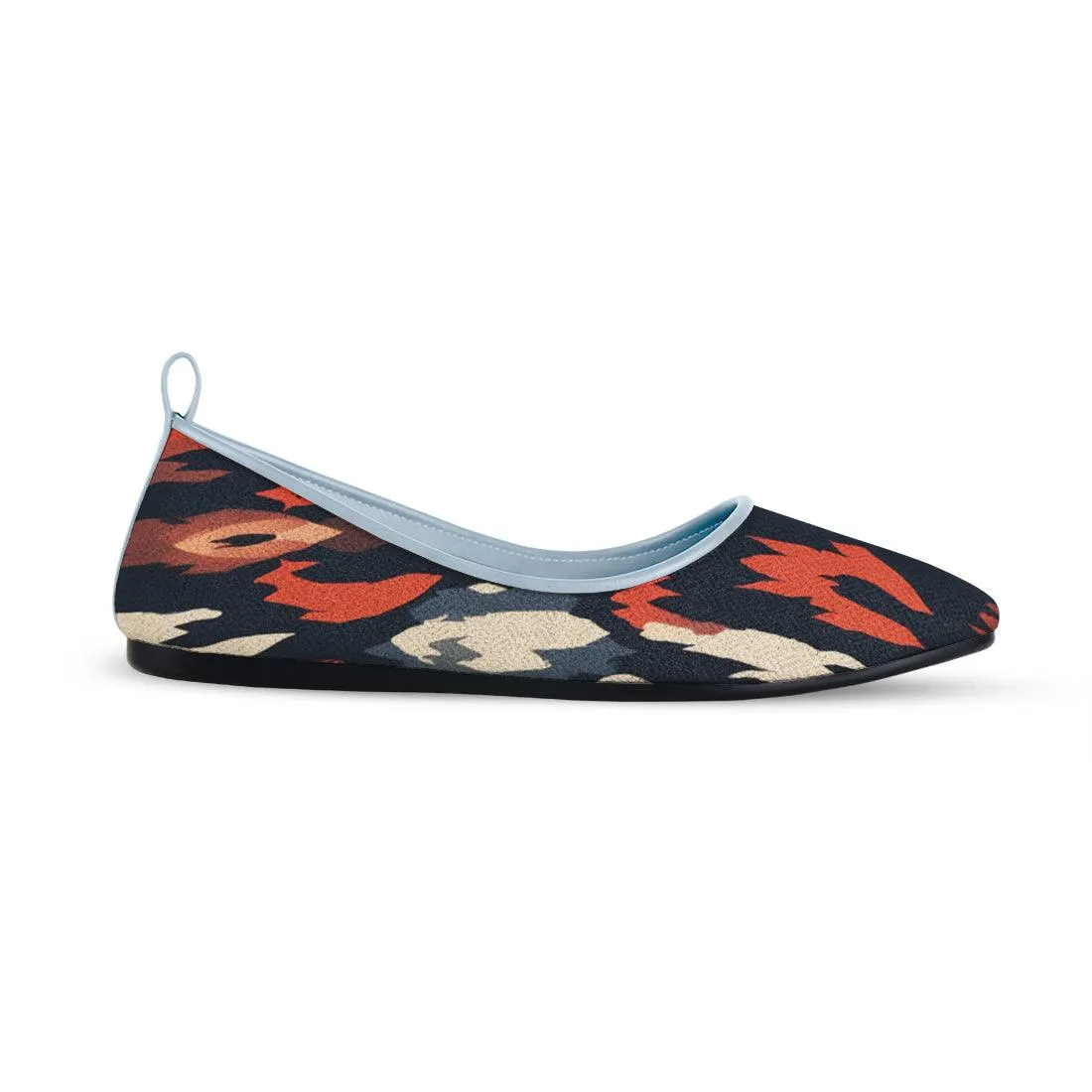 Blue Round Toe Shoe Kindle
