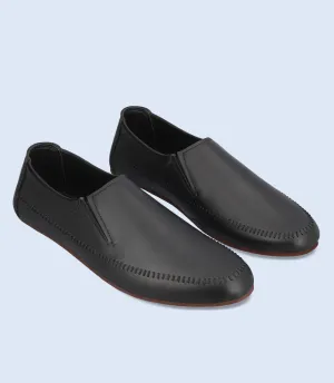 BM6693-BLACK-Men Slip On