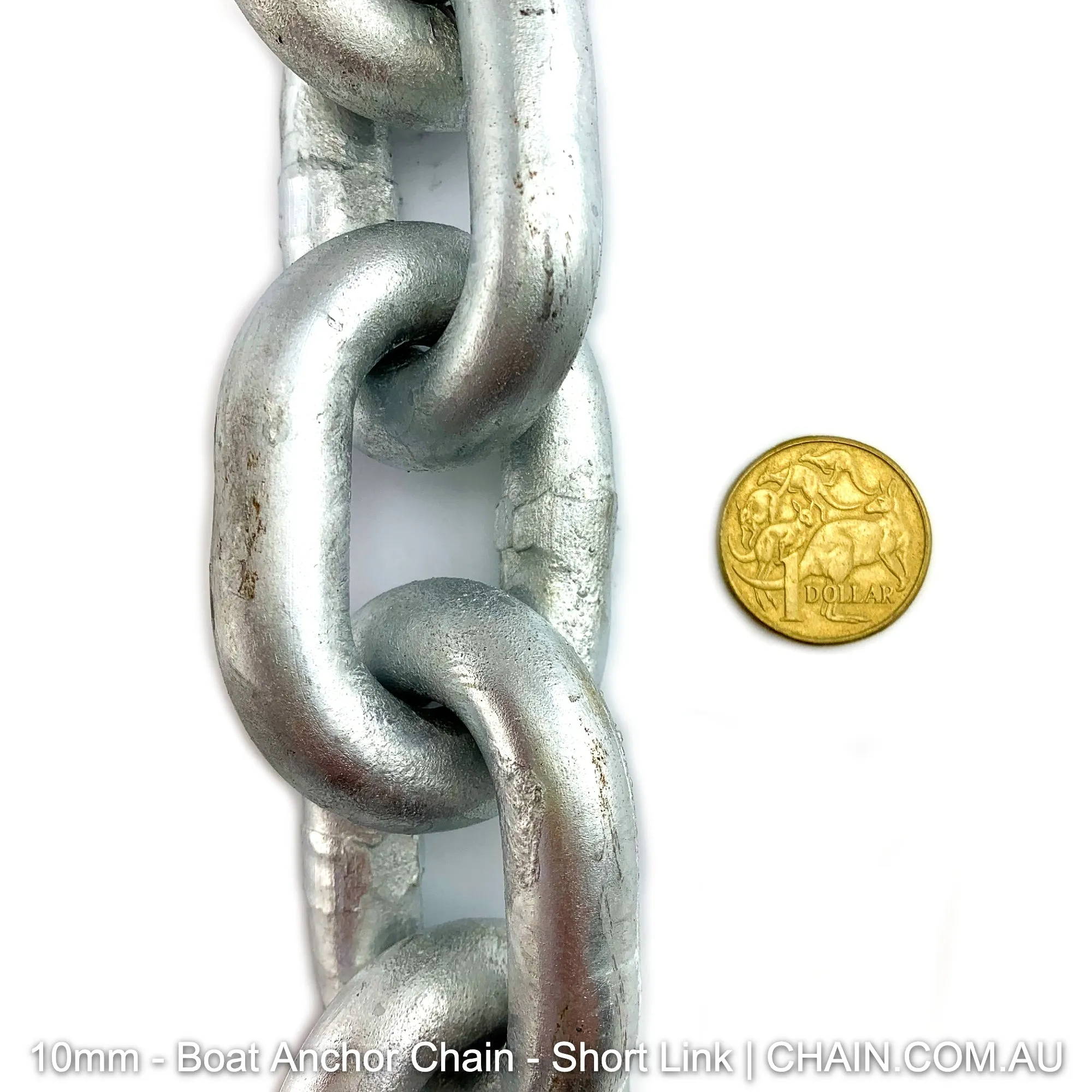 Boat Anchor Chain - Short Link - Galvanised