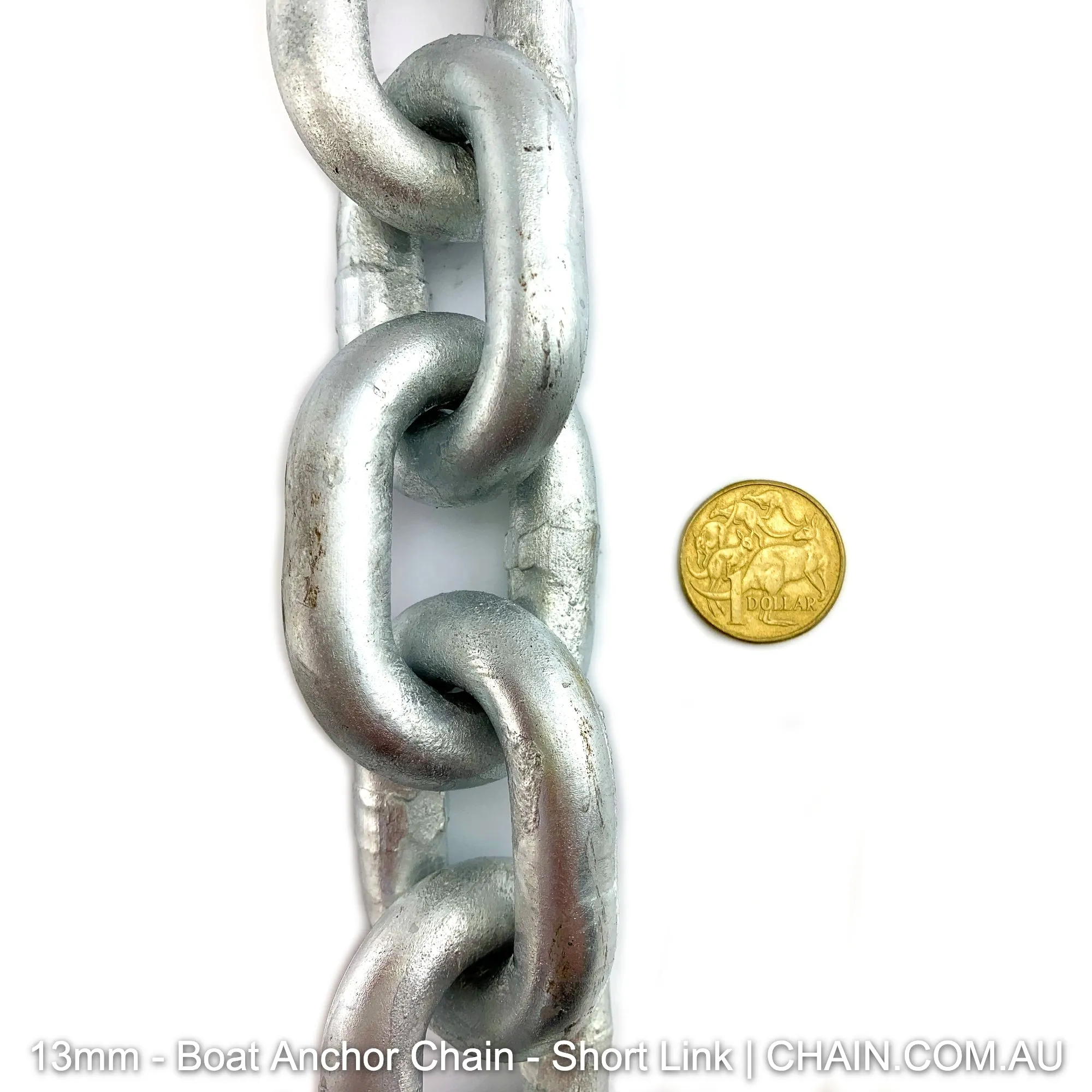 Boat Anchor Chain - Short Link - Galvanised