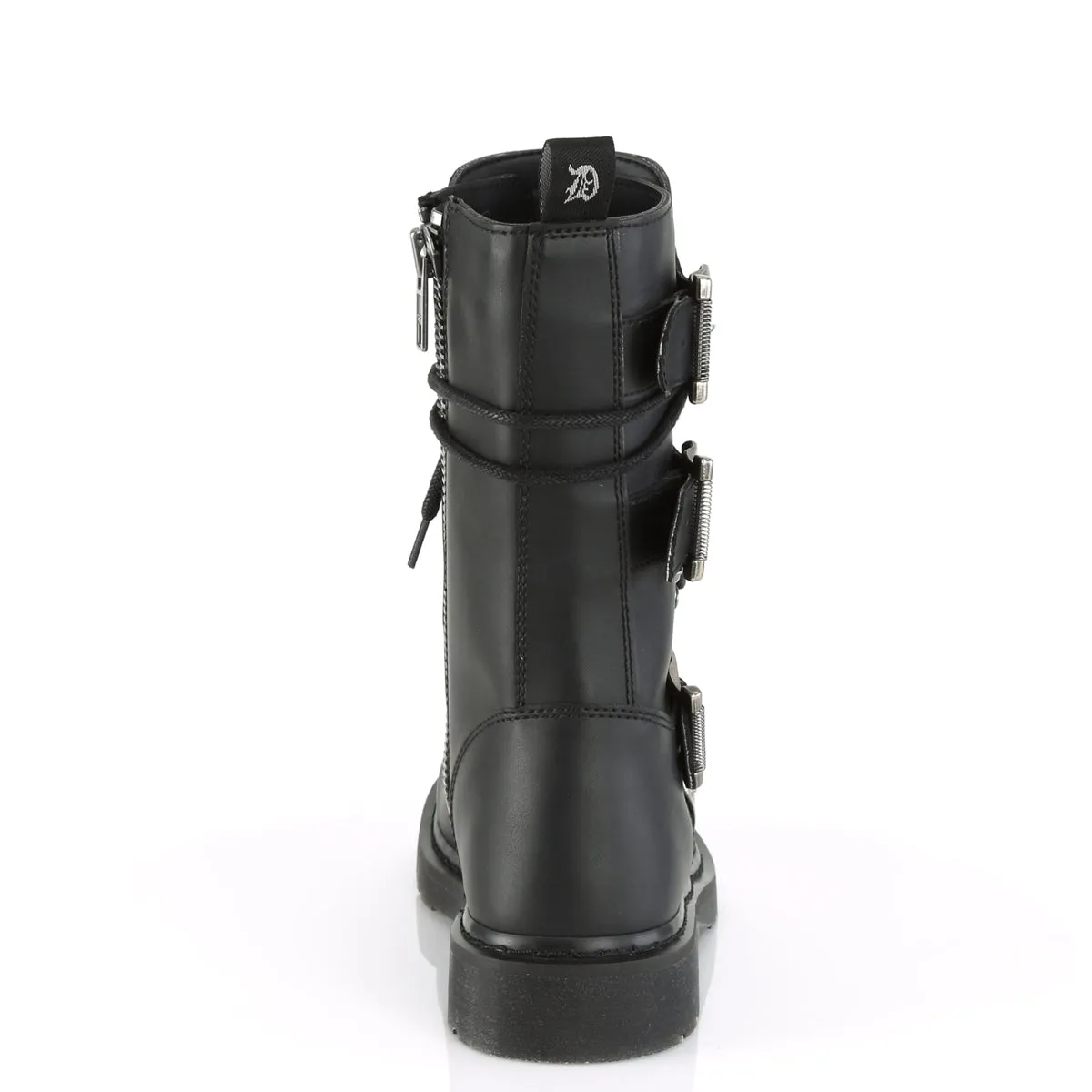 Bolt 265 Black Matte Vegan Leather Mens- Demonia Direct