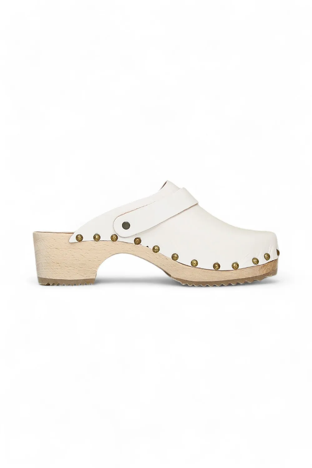 BOSABO CAMILLE CLOGS SEMINCO VEG BLANC