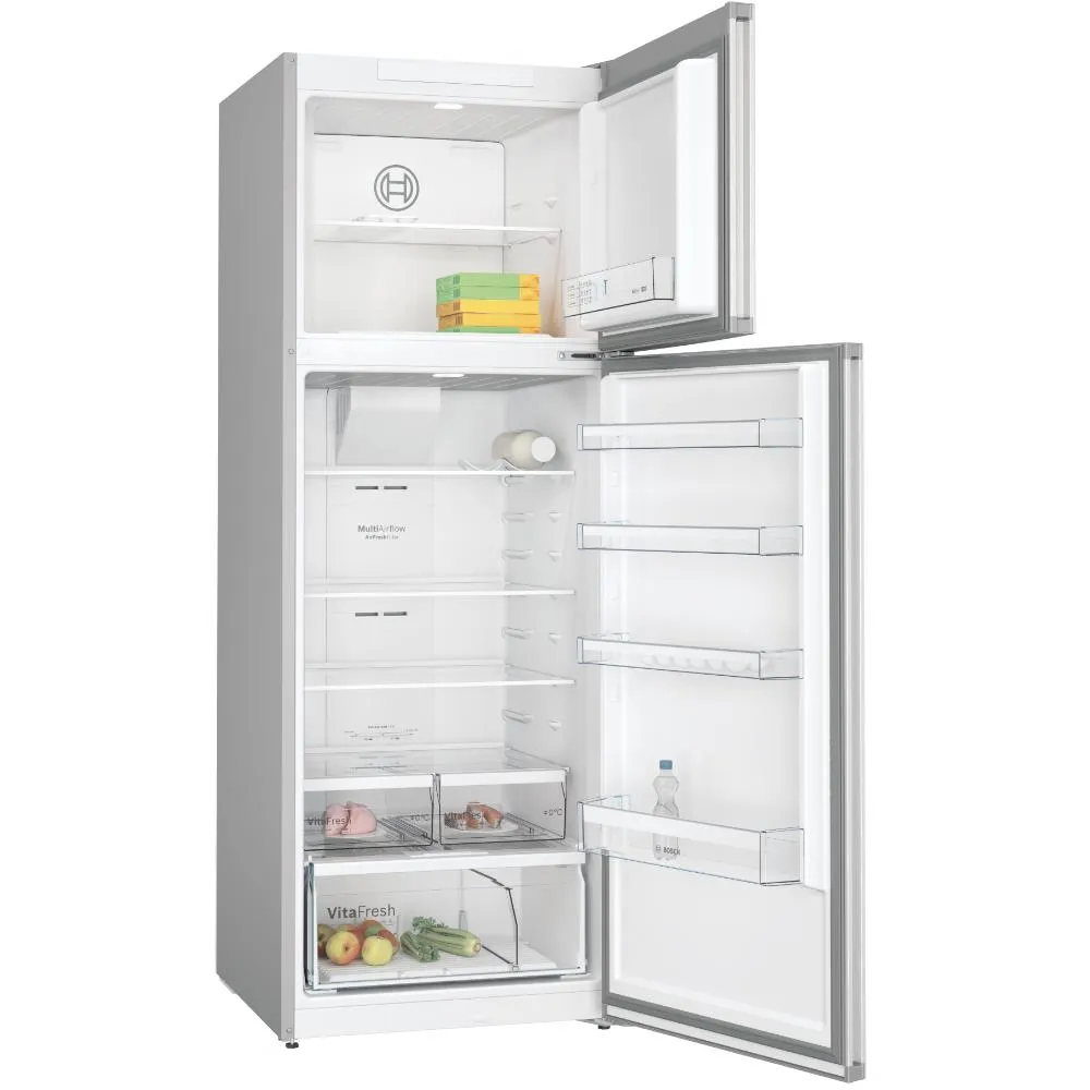 Bosch Series 4 Freestanding Fridge-Freezer with Freezer at Top 563L 193x70cm