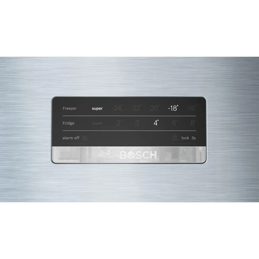 Bosch Series 4 Freestanding Fridge-Freezer with Freezer at Top 563L 193x70cm