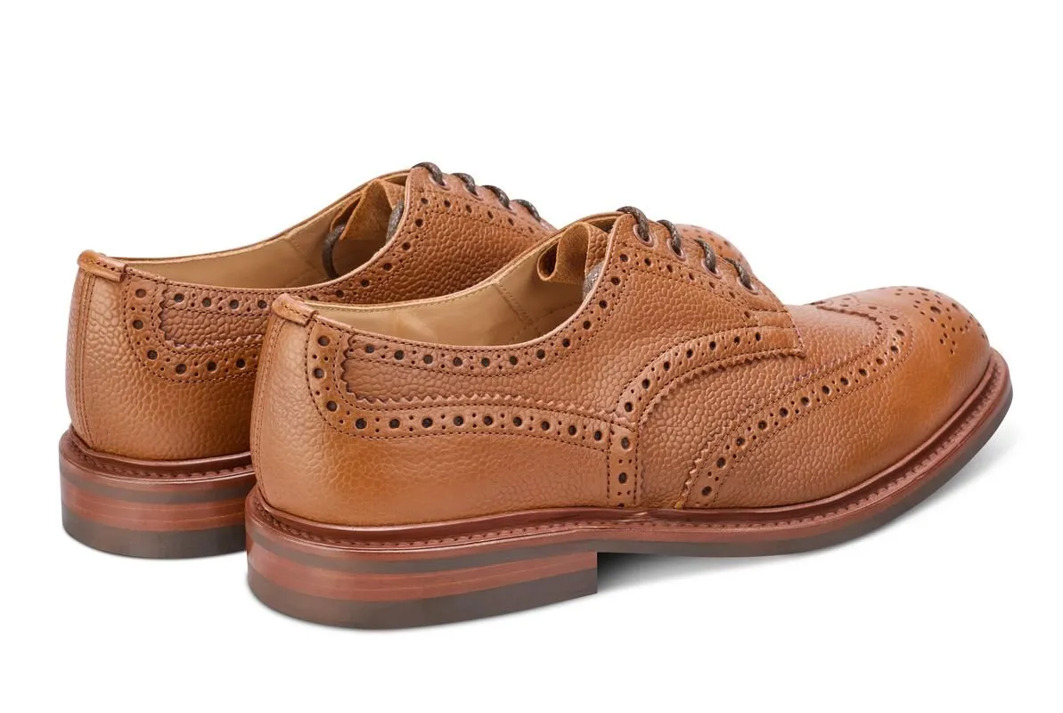 Bourton Country Shoe - Sienna Scotch Grain - Lightweight