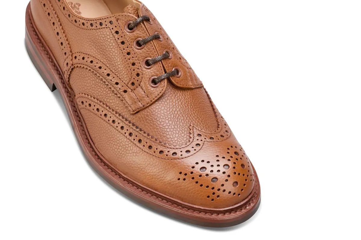 Bourton Country Shoe - Sienna Scotch Grain - Lightweight