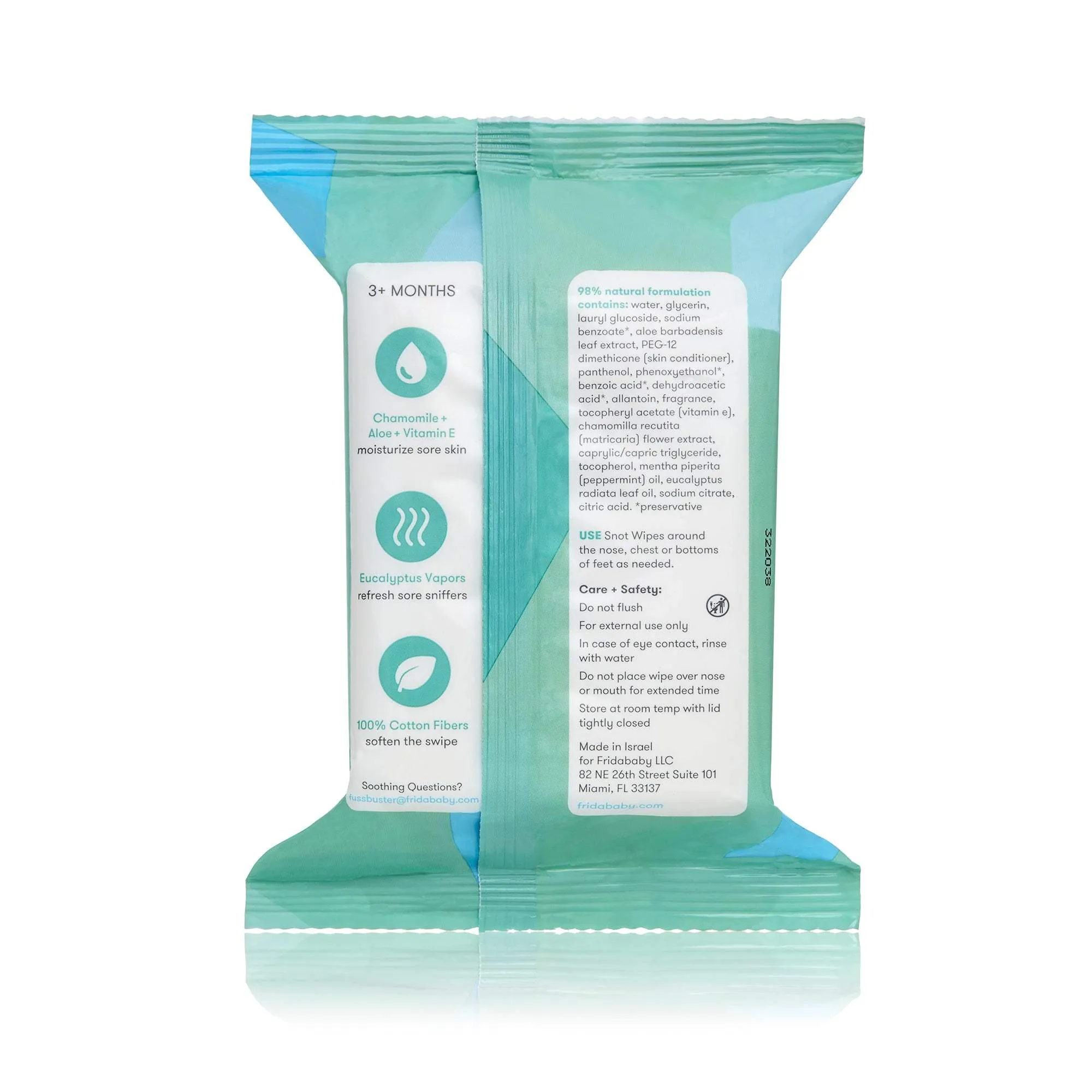 BreatheFrida the BoogerWiper Nose   Chest Wipes
