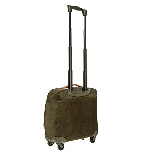 Bric's Life International Laptop Pilot Case Spinner Carry-On - Olive