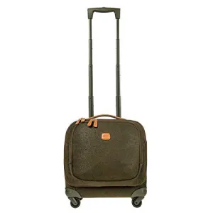 Bric's Life International Laptop Pilot Case Spinner Carry-On - Olive