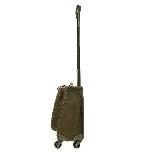 Bric's Life International Laptop Pilot Case Spinner Carry-On - Olive