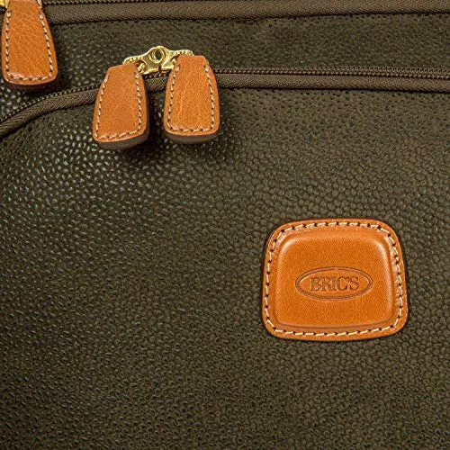 Bric's Life International Laptop Pilot Case Spinner Carry-On - Olive