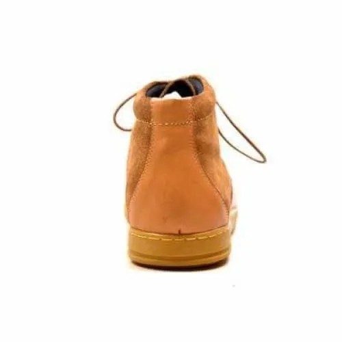 British Walkers Birmingham Bally Style Men's Cognac Tan Suede High Tops