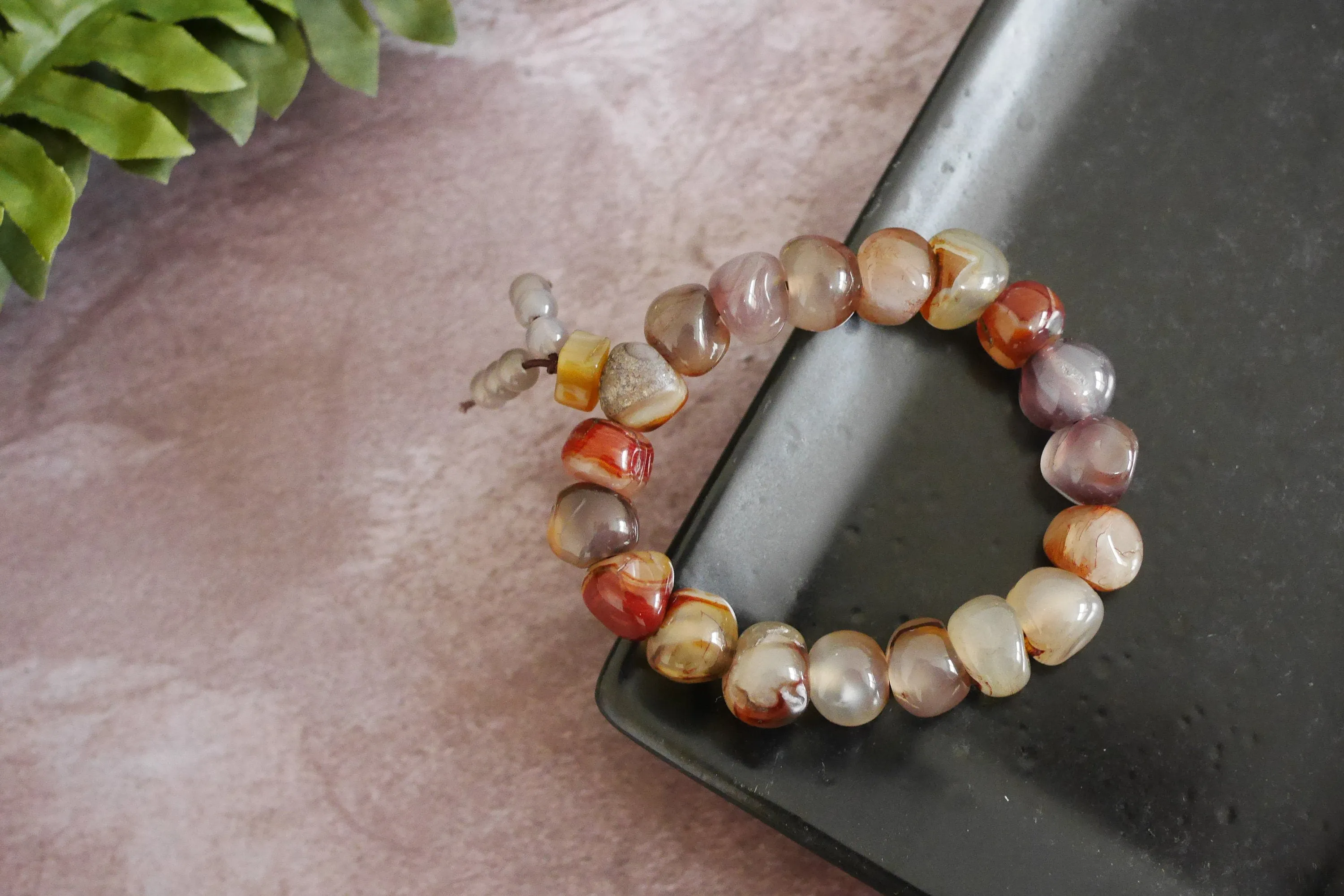 Brown Sardonyx Agate Bracelet