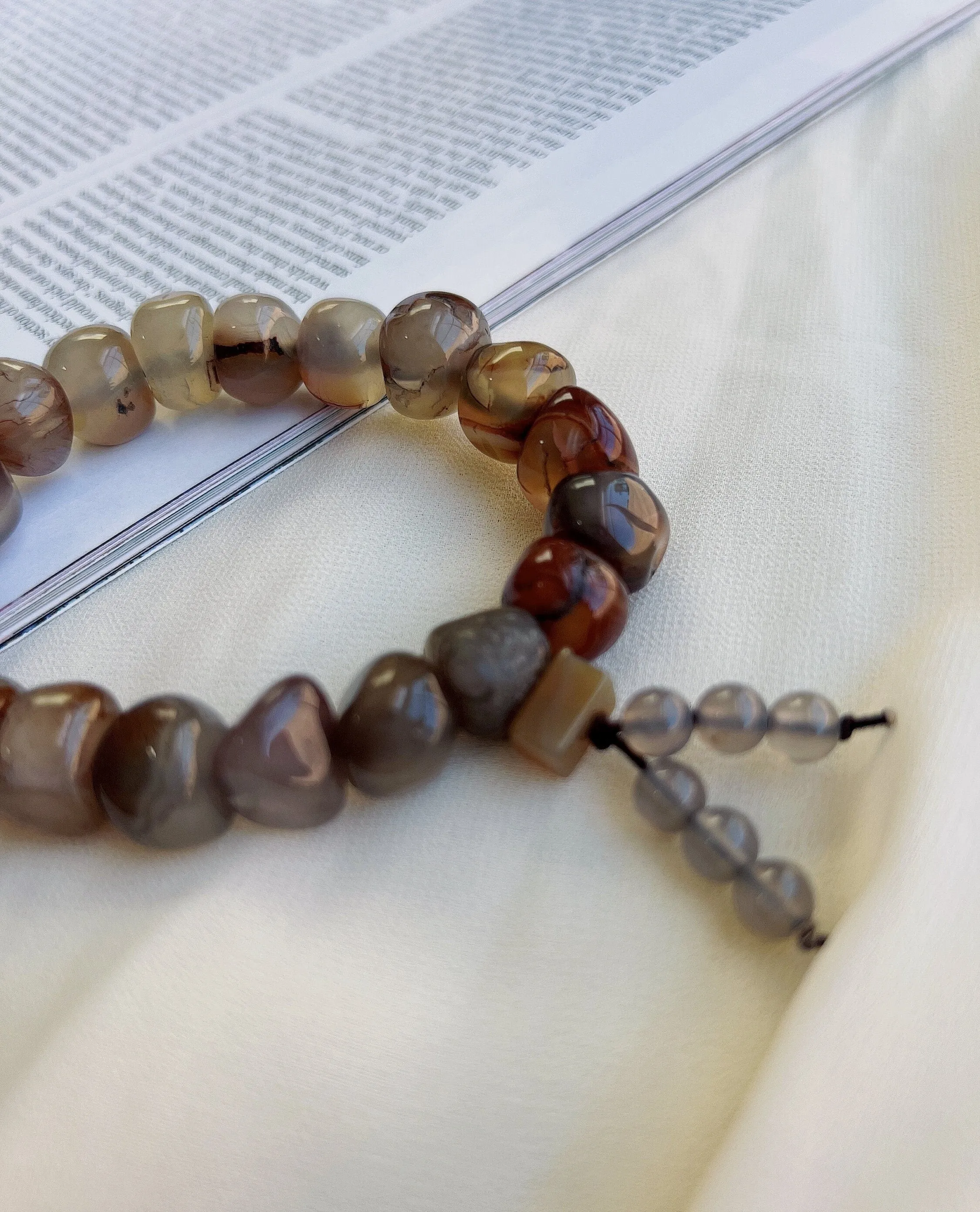 Brown Sardonyx Agate Bracelet