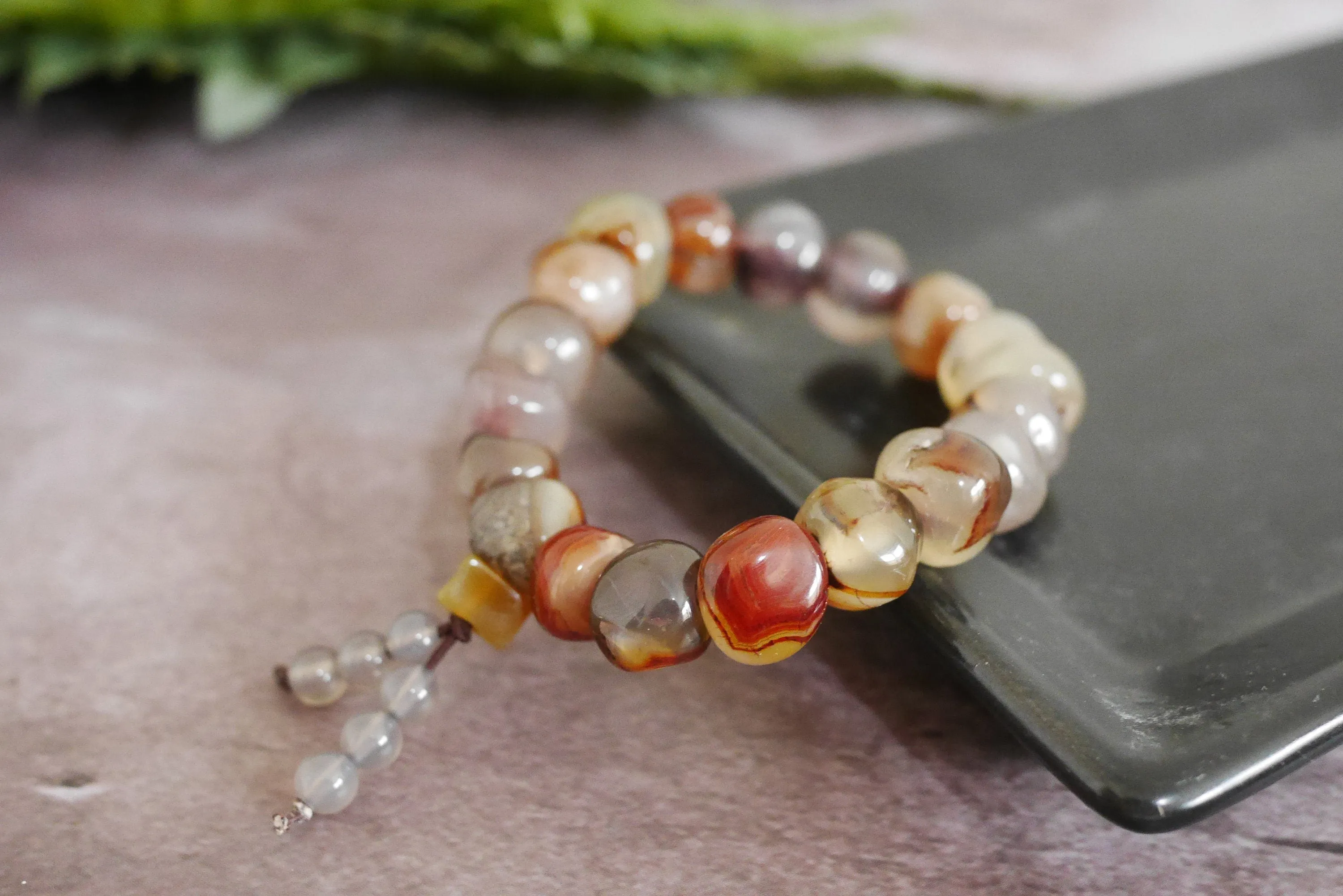 Brown Sardonyx Agate Bracelet