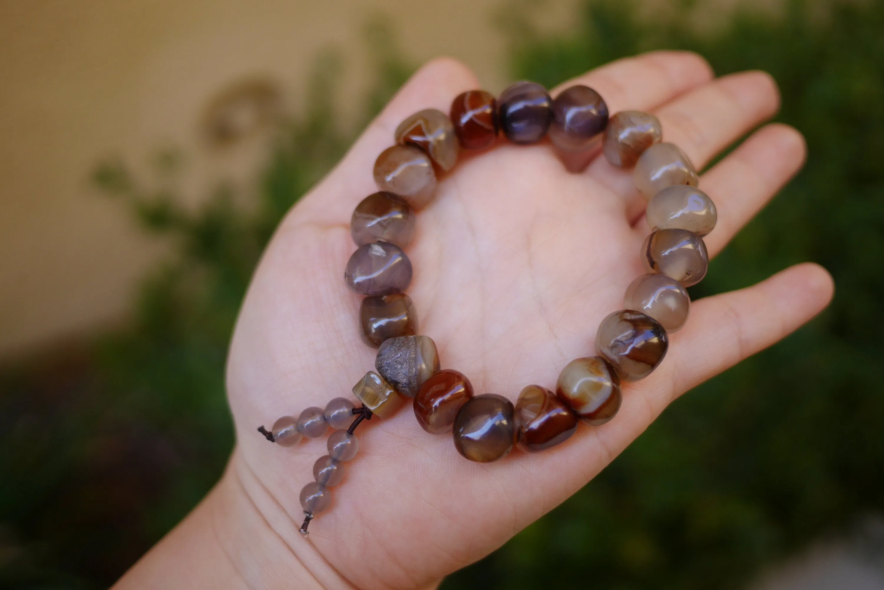 Brown Sardonyx Agate Bracelet