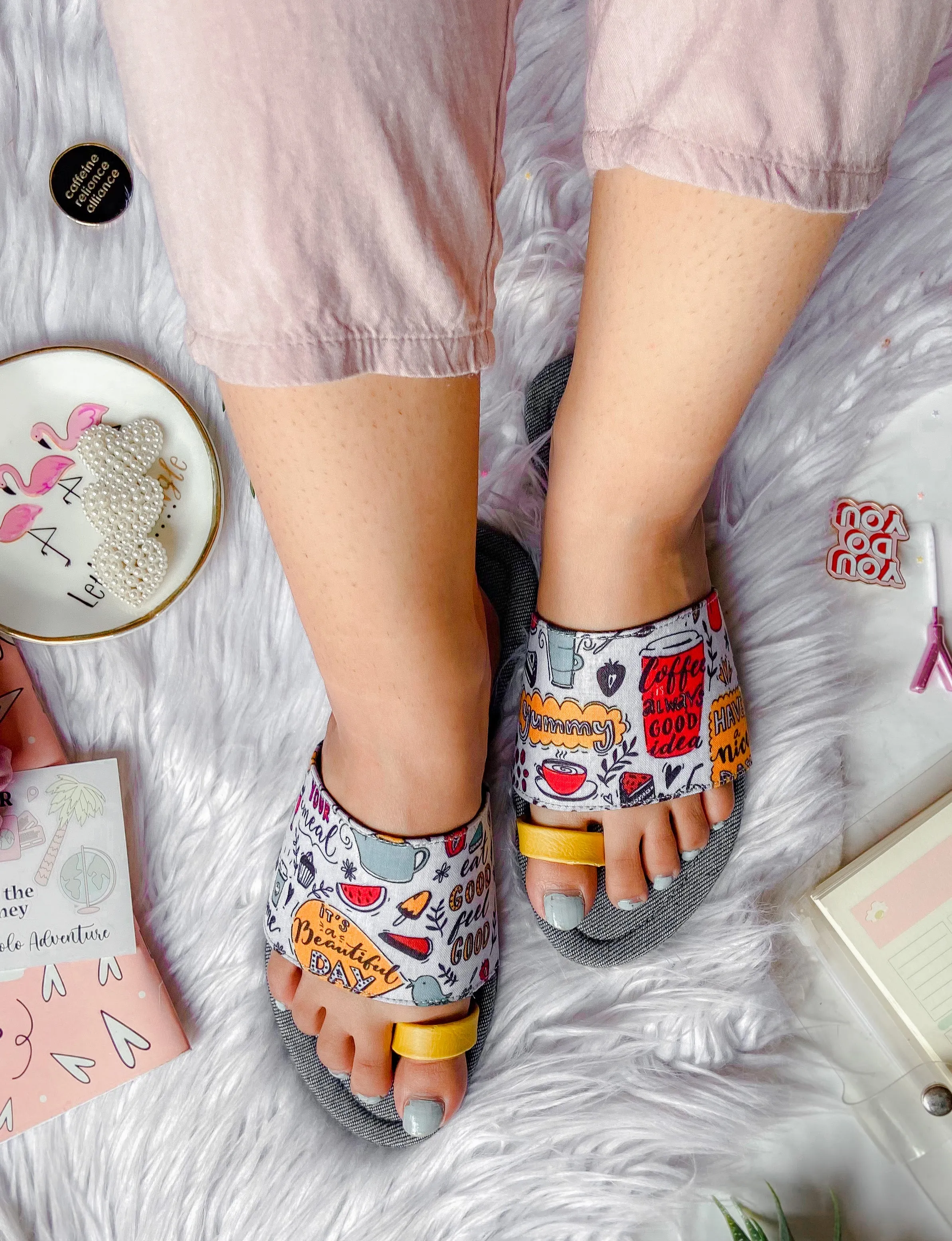 Brunch Latte Slip Ons