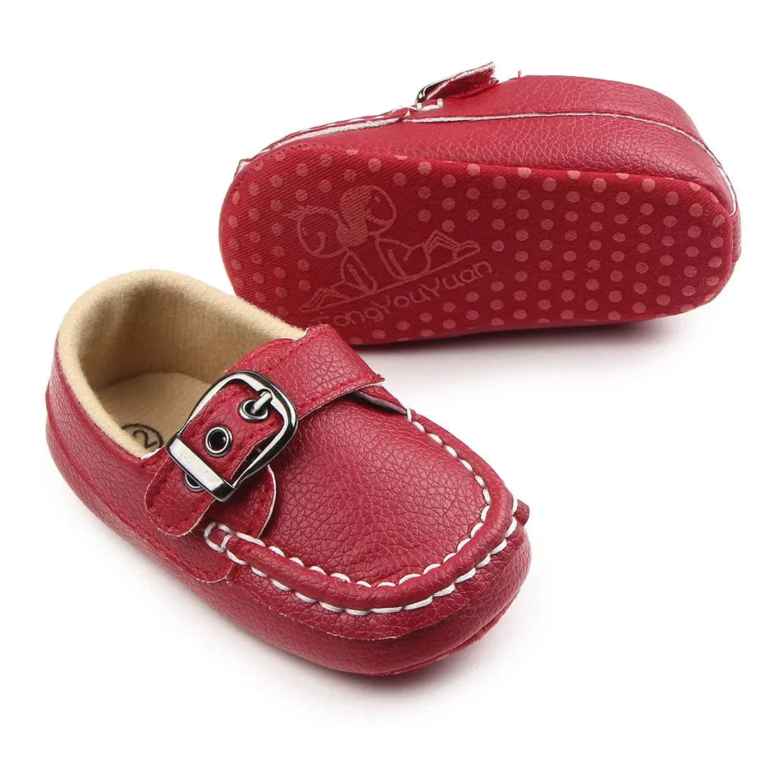 Buckled Baby Loafers