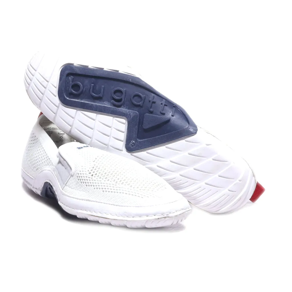 Bugatti Casual Slip Ons Fabric Grey Colour For Men