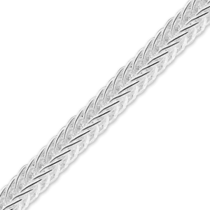 Bulk / Spooled Round Foxtail Chain in Sterling Silver (1.60 mm - 3.20 mm)