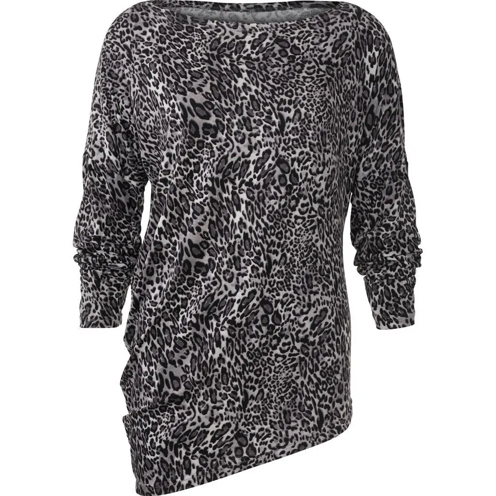 Burda Style Pattern B6272 Misses' Knit Tops with Asymmetric Hemline