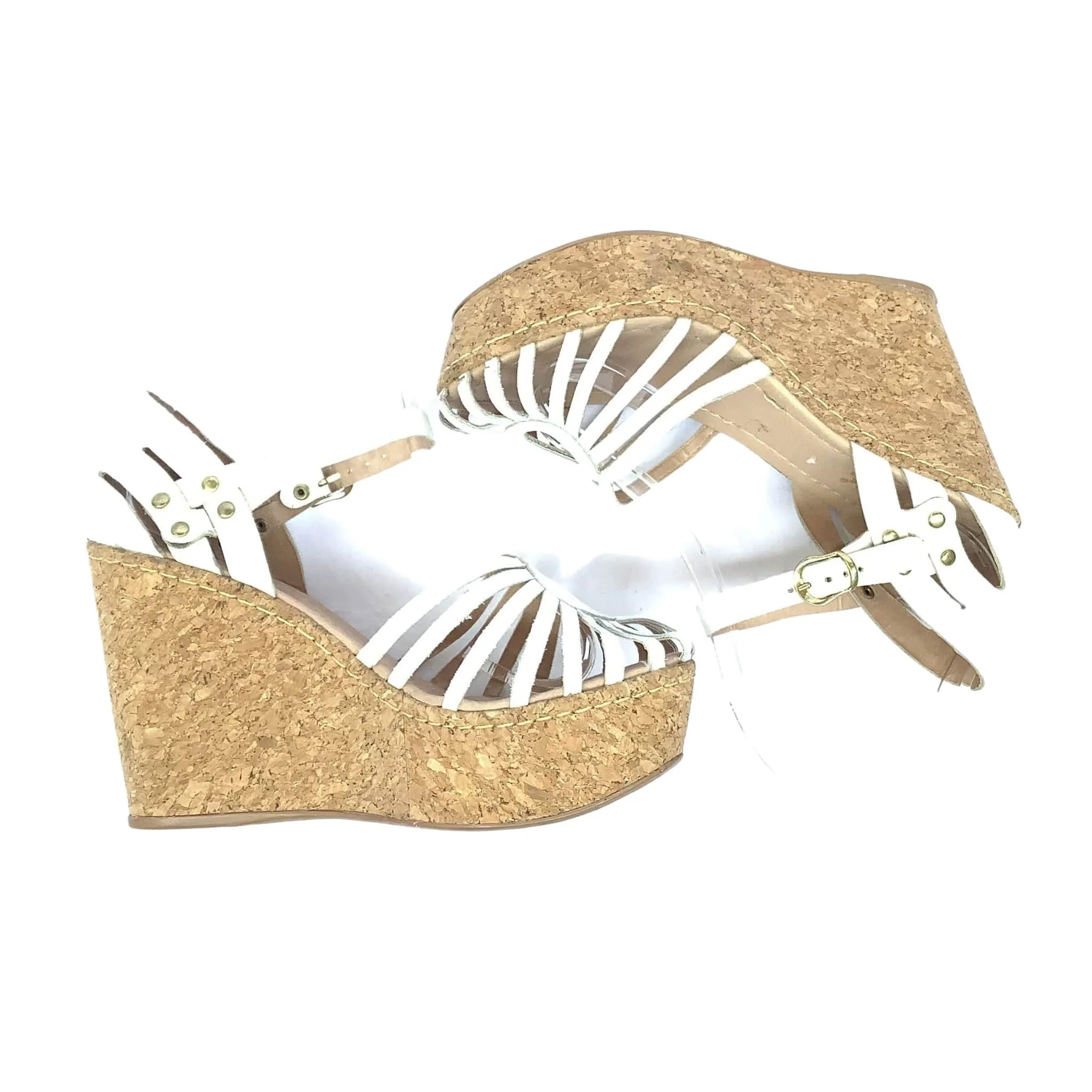 Caged Platform Sandals